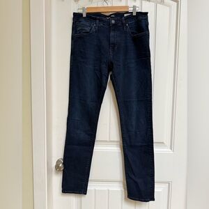 Mavi Dark Wash James Skinny Jeans. Size 32” by 32” (measures 31.5”)